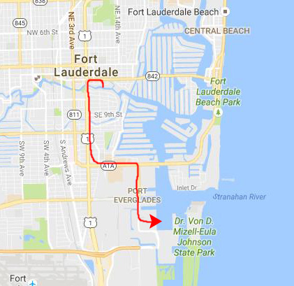 florida cruise port map florida cruise port map